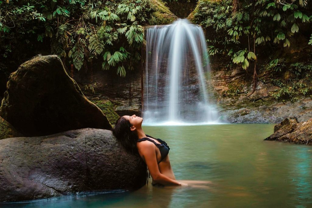 Relajación en catarata